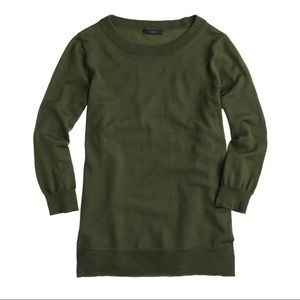 J. Crew Merino Wool Tippi Sweater Green XS/S